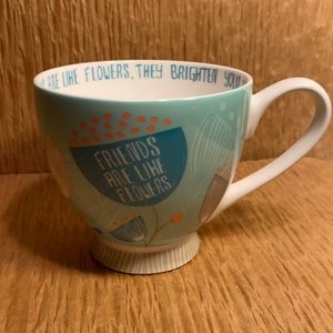 Cute Mug “ Friends are like Flowers “